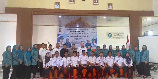 Musrenbang Kecamatan Padang Cermin dan Teluk Pandan Diharapkan Jadi Wadah Angkat Isu Strategis Pembangunan Desa