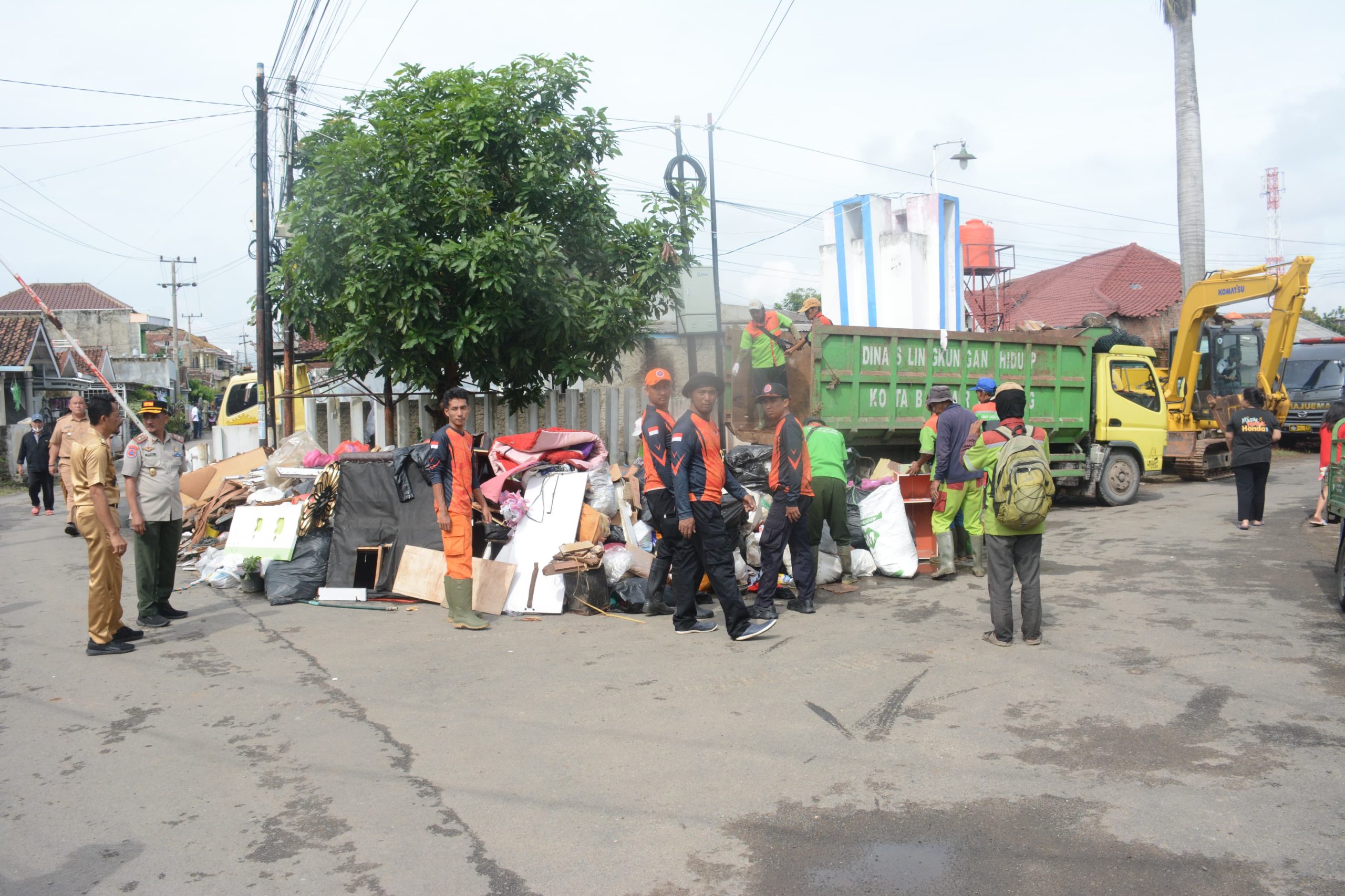 Respon Cepat Bunda Eva Mengarahkan Jajaran Penanganan Banjir Di Bandar Lampung
