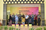 Peringati HUT Ke-61 Dharma Pertiwi, Danrem 043/Gatam : “ Jadikan Momen Ini Untuk Berbagi Kasih Dan Perhatian ”