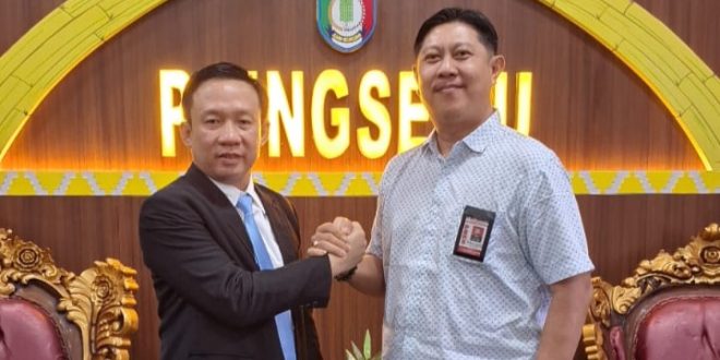 Pj Bupati Pringsewu Terima Kunjungan Silaturahmi Ketua FKWKP di Akhir Masa Jabatan