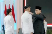 Presiden Prabowo Resmi Lantik Rahmat Mirzani Djausal dan Jihan Nurlela sebagai Gubernur dan Wakil Gubernur Lampung