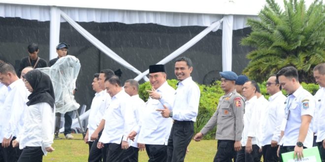 Bupati dan Wakil Bupati Tanggamus Ikuti Gladi Resik Pelantikan Kepala Daerah di Monas