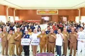 Walikota Kota Bandar Lampung Berikan Tali Asih ke Atlet dan Pelatih PON XXI