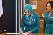 Ketua TP PKK Provinsi Lampung Lantik Liza Anjani Ketua TP PKK Dan Pembina Posyandu Lampung SelatanLamsel