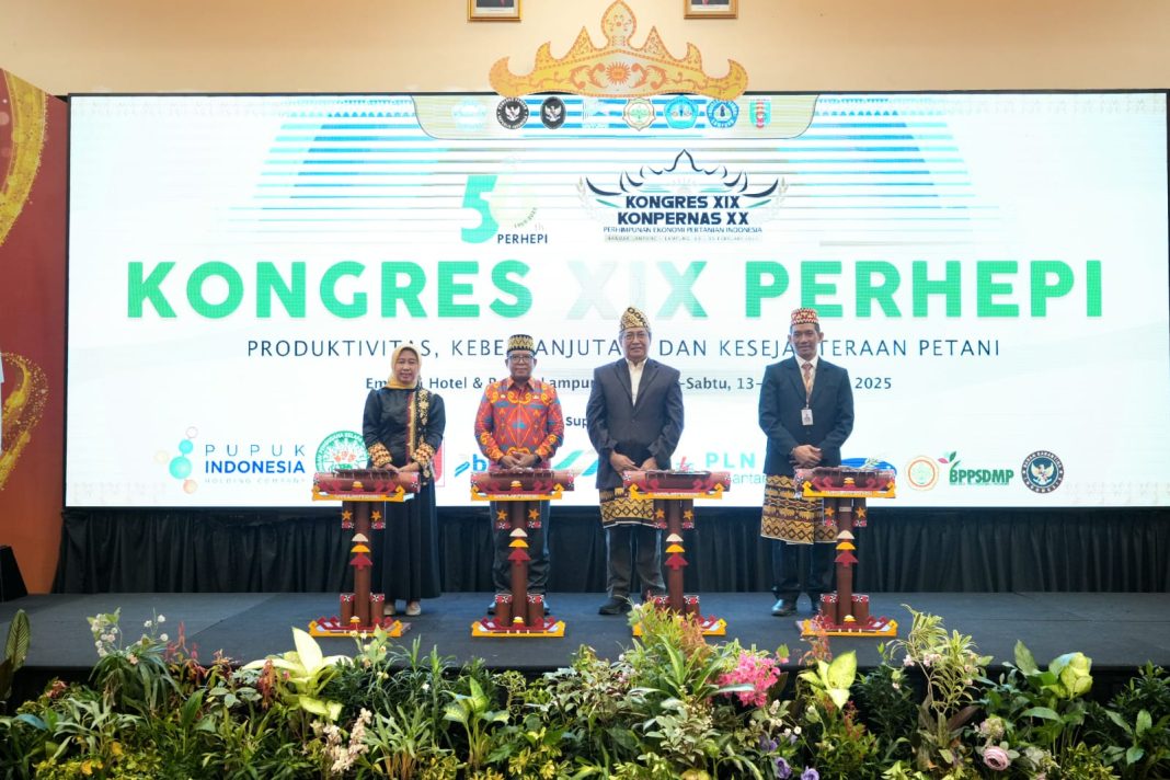 Unila Sukses Gelar Kongres dan Konfernas PERHEPI, Dorong Pertanian Berkelanjutan