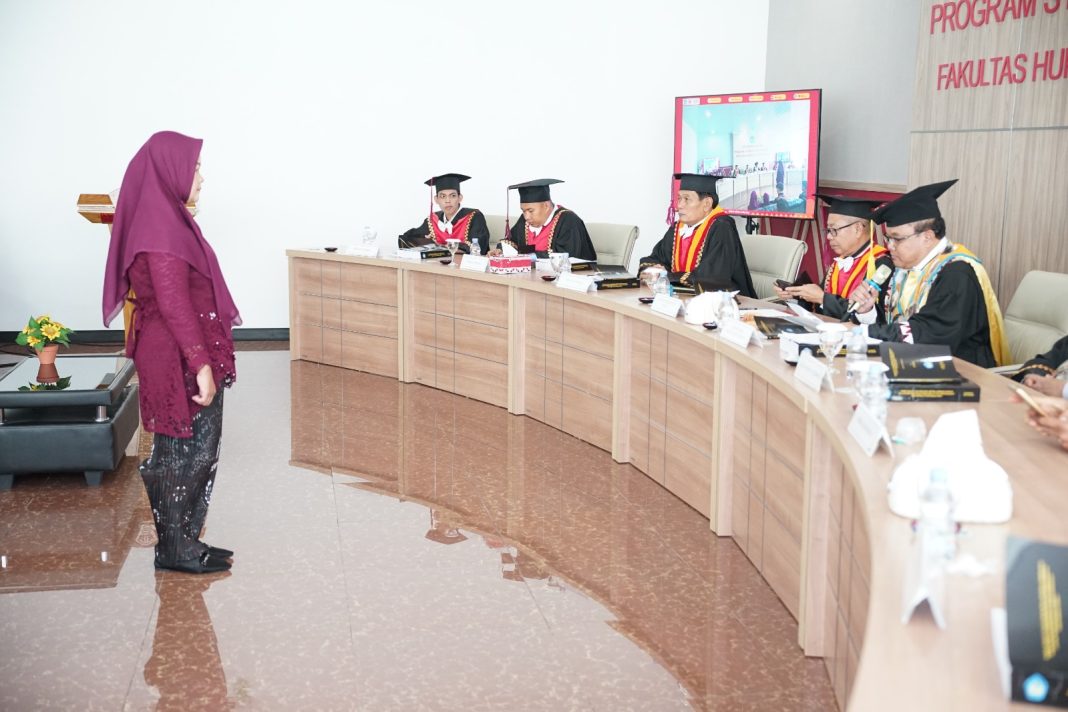 Unila Lahirkan Doktor Hukum ke-30, Disertasi Ungkap Kunci Kesejahteraan Desa