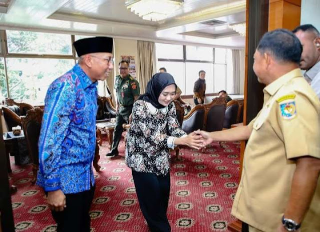 Setelah Dilantik Iyay Mirza dan Jihan Akan Di Sambut Adat Lampung