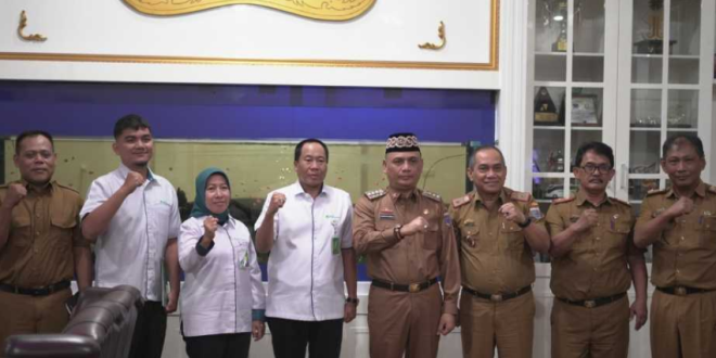 Walikota Metro Terima Audiensi BPJS Ketenagakerjaan