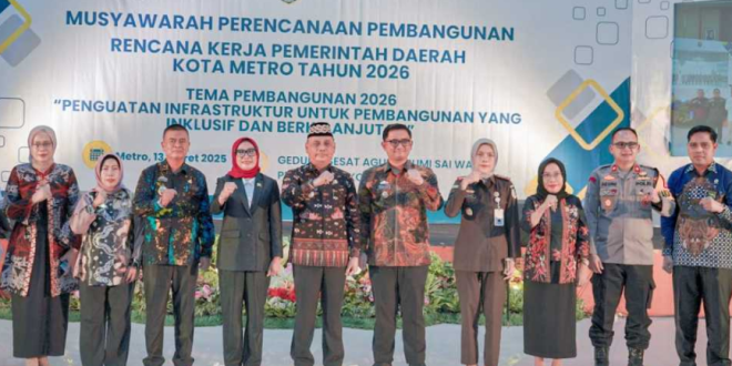 Pemkot Metro Gelar Musrenbang Tingkat Kota