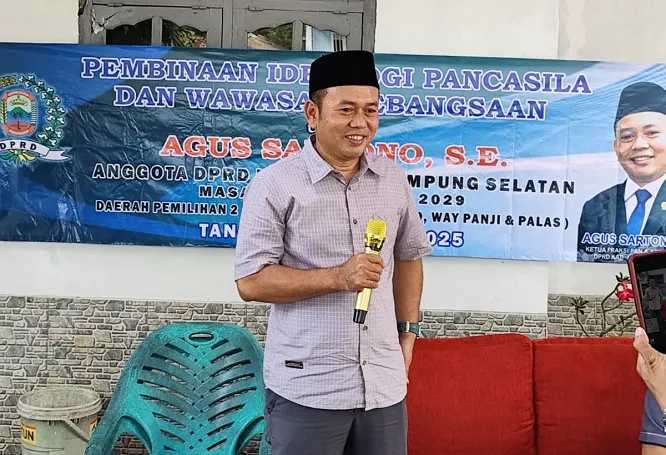 Agus Sartono Sosialisasi Ideologi Pancasila dan Wawasan Kebangsaan