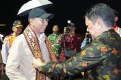Gubernur Rahmat Mirzani Djausal Tiba di Lampung Usai Ikuti Retreat di Akmil Magelang