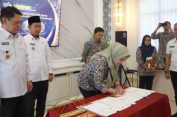 Pemprov Lampung Terima Hibah BMN dari Balai Pelaksanaan Jalan Nasional Lampung Untuk Penguatan Infrastruktur