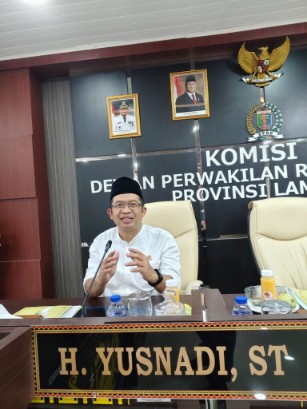 Anggota DPRD Lampung Yusnadi Tegaskan Banjir di Bandar Lampung Akibat Lemahnya Drainase
