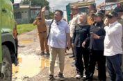DPRD Provinsi Lampung Sidak di Beberapa Ruas Jalan Lampung Tengah