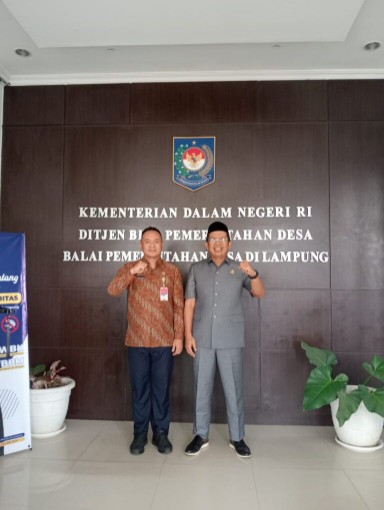 Jalin Kemitraan Aleg DPRD Lampung Yusnadi Bersama Kemendagri Balai Pemdes Untuk Kemajuan Desa Tertinggal