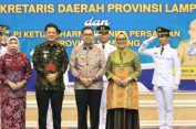 Pemprov Lampung Gelar Acara Pelepasan Pj. Sekdaprov Fredy Yang Memasuki Purna Bakti