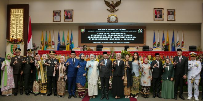 Gubernur Rahmat Mirzani Djausal Mohon Doa Restu dari Masyarakat Lampung Jalankan Amanah Mewujudkan Visi Bersama Lampung Maju Menuju Indonesia Emas 2025-2030
