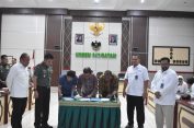 Danrem 043/Gatam Pimpin Rapat Optimalisasi Pengadaan Gabah dan Beras Dalam Negeri 2025