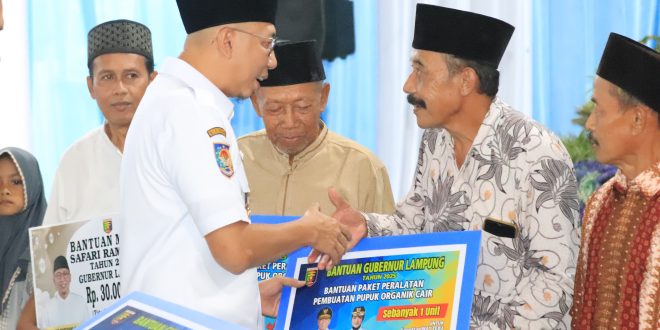 Gelar Safari Ramadan dan Berikan Berbagai Bantuan, Gubernur Rahmat Mirzani Perkuat Sinergi Dalam Membangun Daerah
