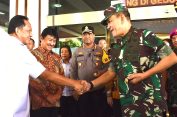 Bersama Forkopimda Provinsi Lampung, Danrem 043/Gatam Ikuti Rapat Kesiapan Operasional Angkutan Lebaran 1446 H / 2025 M