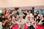 POLDA LAMPUNG Bersamaan Awak media Bukber Bersama Wakapolri Melalui Zoom meeting