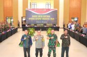 Hadiri Rakoord Lintas Sektoral Operasi Krakatau 2025, Danrem 043/Gatam Ajak Semua Pihak Berkolaborasi Dan Bersinergi