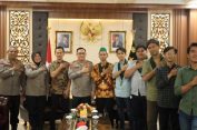 Kapolda Lampung Terima Audiensi Pengurus HMI Cabang Bandar Lampung