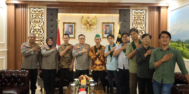 Kapolda Lampung Terima Audiensi Pengurus HMI Cabang Bandar Lampung