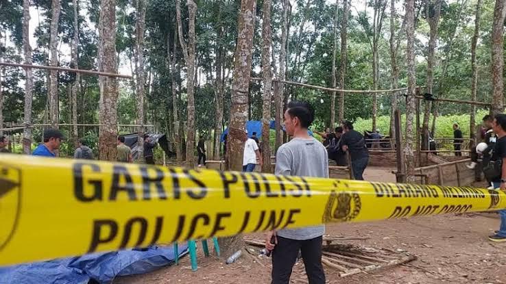 Polri dan TNI Gelar Olah TKP Bersama di Lokasi Sabung Ayam Way Kanan