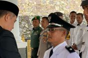 Lantik Penjabat Kepala Desa Khepong Jaya dan Sukaraja, Bupati Pesawaran Dorong Pemimpin Desa Jaga Kerukunan