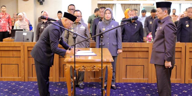 Gubernur Mirza Lantik Muhammad Firsada sebagai Pj. Sekretaris Daerah Provinsi Lampung