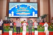 Danrem 043/Gatam Hadiri Safari Ramadhan Panglima TNI dan Kapolri Bersama Forkopimda Provinsi Lampung