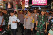 Pastikan Malam Takbiran Idul Fitri 1446 H / 2025 M Berjalan Aman, Danrem 043/Gatam, Bersama Gubernur dan Forkompinda Tinjau Beberapa Titik Pos Pengaman