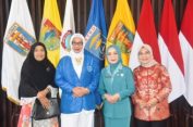 Anggota DPRD Lampung Hadiri Pelantikan Ketua PKK dan Ketua Posyandu Se-Provinsi Lampung