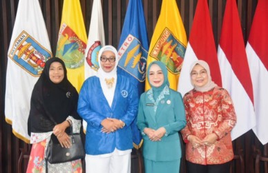Anggota DPRD Lampung Hadiri Pelantikan Ketua PKK dan Ketua Posyandu Se-Provinsi Lampung