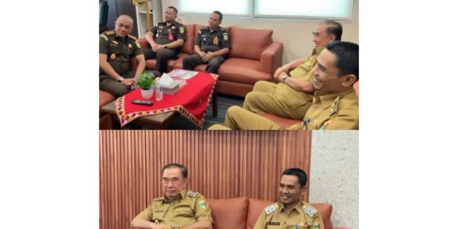 Bupati dan Wakil Bupati Kunjungi Kejaksaan Negeri Tanggamus
