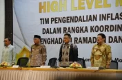 Ketua DPRD Lampung Hadiri Rakor High Level Meeting Tim Pengendalian Inflasi Daerah