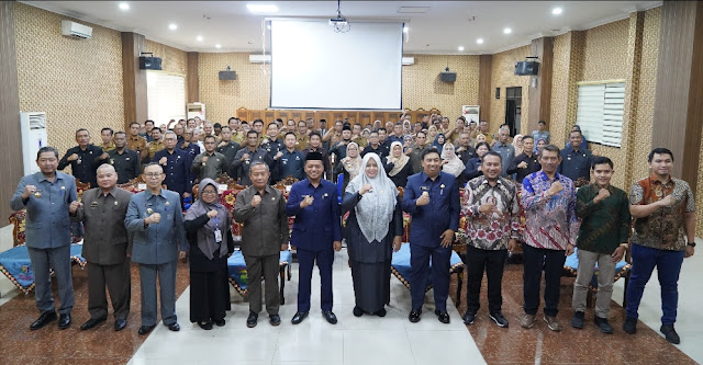 H.Riyanto Pamungkas Bupati Pringsewu Perintahkan Kepala OPD Harus Siap Bekerja Selama 24 Jam