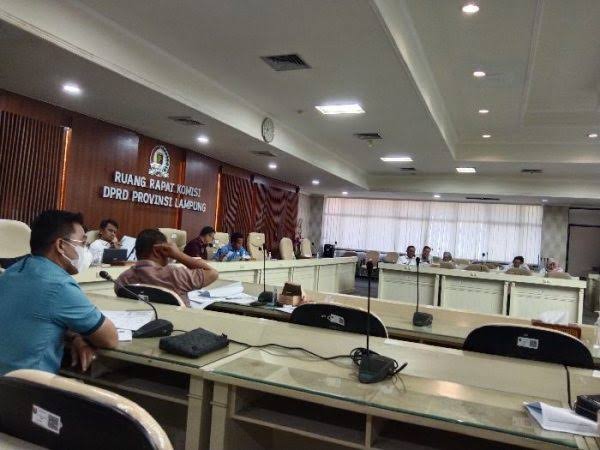 Pansus DPRD Lampung Pembahasan LHP BPK Bersama TAPD Sangat Kritis