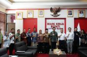 Bupati Lampung Selatan Terima Audiensi Praswad Nugraha, Bahas Rencana Bantuan dari World Bank