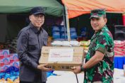 Pemprov Lampung dan Brigif 4 MAR/BS Salurkan Bantuan Kemanusiaan untuk Korban Gempa Myanmar