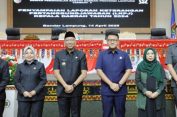 Gubernur Mirza Sampaikan LKPJ Kepala Daerah Tahun Anggaran 2024 dalam Rapat Paripurna DPRD Provinsi Lampung