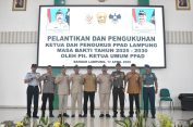 Pengurus PPAD Dikukuhkan, Danrem 043/Gatam Berharap Pengurus Dapat Bersinergi dengan Stakeholder Provinsi Lampung