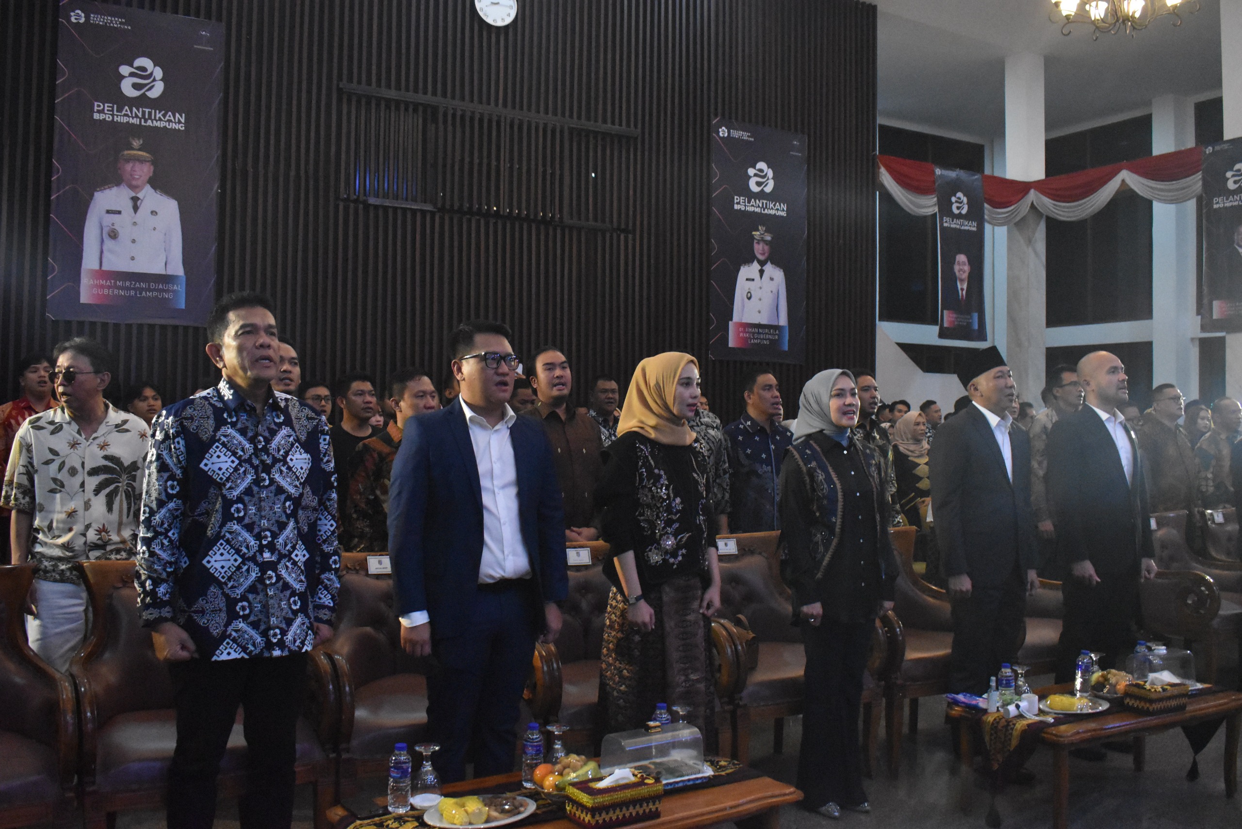 Hadiri Pelantikan Badan Pengurus Daerah HIPMI Lampung, Danrem 043/Gatam Ajak Pengusaha Muda Kembangkan Potensi Daerah
