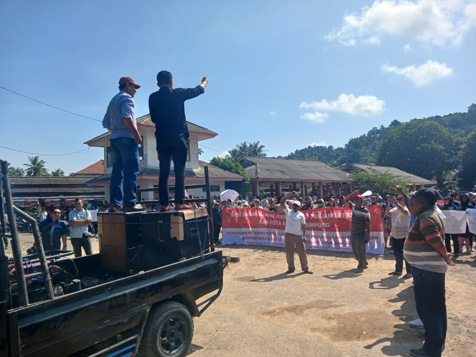Warga Panjang Tolak Provokasi Atas Nama Korban Banjir