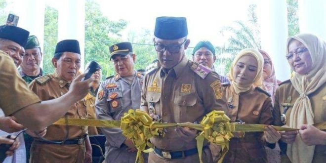 Bupati Lampung Tengah Resmikan Puskesmas Surabaya