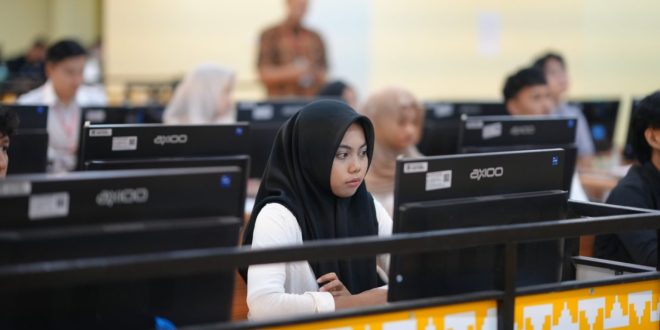 Unila Wujudkan PMB Proaktif Melalui UTBK-SNBT 2025
