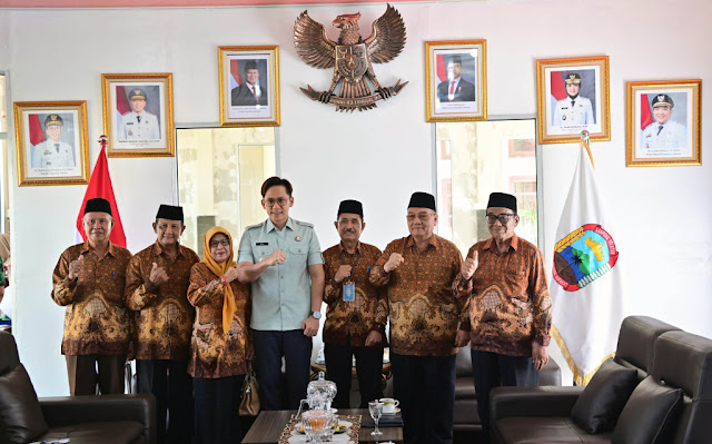 PWRI Lampung Selatan Audiensi Bersama Bupati Radityo Egi Pratama