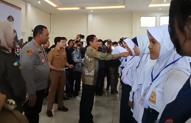 Asroni Paslah Ajak Remaja Jauhi Narkoba, Kekerasan dan Judi Online