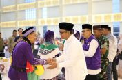 Bupati Ardito Lepas Keberangkatan 393 Calon Jamaah Haji Lampung Tengah